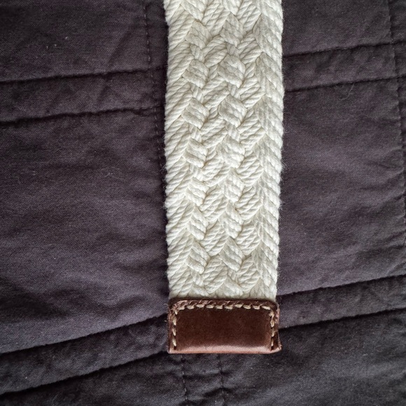 Daniel Cremieux White and Brown Belt - Picture 4 of 4